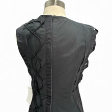 Load image into Gallery viewer, NWT Fall/Winter 2016 Sleeveless Corset Tie-Up Midi Dress