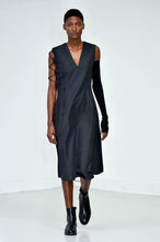 Load image into Gallery viewer, NWT Fall/Winter 2016 Sleeveless Corset Tie-Up Midi Dress