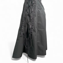 Load image into Gallery viewer, NWT Fall/Winter 2016 Sleeveless Corset Tie-Up Midi Dress