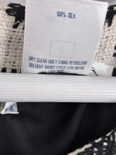 Load image into Gallery viewer, Pre Fall 2012 Runway Raw Silk Weave Knit Geometric OpArt Dress