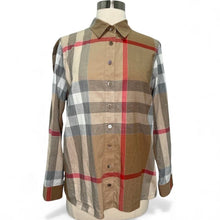 Load image into Gallery viewer, London Nova Check Button Front Shirt