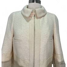 Load image into Gallery viewer, Cropped Jacket Sheer Trim