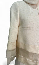 Load image into Gallery viewer, Cropped Jacket Sheer Trim