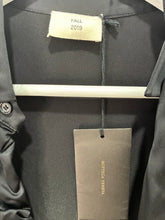 Load image into Gallery viewer, NWT Fall Satin/Silk Longline Shirt Dress