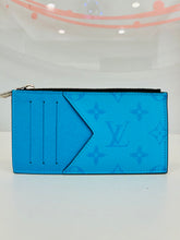 Load image into Gallery viewer, Taigarama Monogram Coin Card Holder