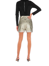 Load image into Gallery viewer, NWT Coated Linen Shorts