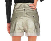 Load image into Gallery viewer, NWT Coated Linen Shorts