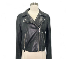 Load image into Gallery viewer, Barry Washed Leather Motorcyle Jacket