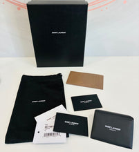 Load image into Gallery viewer, Uptown Chain Wallet in Grain de Poudre Embossed Leather