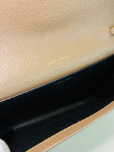 Load image into Gallery viewer, Uptown Chain Wallet in Grain de Poudre Embossed Leather