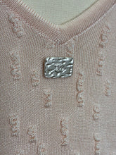 Load image into Gallery viewer, Runway Coco V-Neck Short Sleeve Knit Top