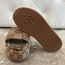 Load image into Gallery viewer, Angelina Logo Jacquard Platform Sandals