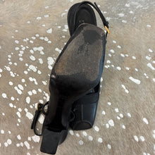 Load image into Gallery viewer, Leather Square Toe Slingback Pump