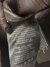 Load image into Gallery viewer, Lambskin Peplum Leather Jacket