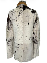 Load image into Gallery viewer, Reversible Pony Hair Button Down Jacket