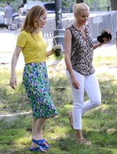 Load image into Gallery viewer, Floral Knee Length Skirt
