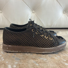 Load image into Gallery viewer, Mesh & Leather CC Cap Toe Sneakers