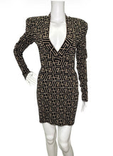 Load image into Gallery viewer, NWT Monogram Knit Bodycon Mini Dress