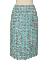 Load image into Gallery viewer, Tweed Boucle Pencil Skirt