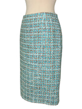 Load image into Gallery viewer, Tweed Boucle Pencil Skirt