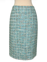 Load image into Gallery viewer, Tweed Boucle Pencil Skirt