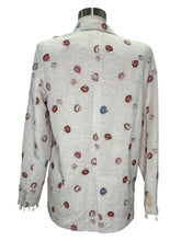 Load image into Gallery viewer, Amber Oversized Shell Beaded Blazer