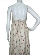 Load image into Gallery viewer, Gavin Tie-Back Beaded Shell Midi Dress