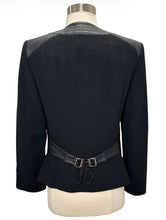 Load image into Gallery viewer, Moto Leather Trimmed Jacket