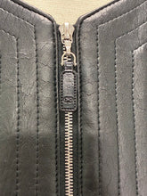 Load image into Gallery viewer, Moto Leather Trimmed Jacket