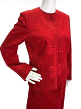 Load image into Gallery viewer, Vintage Two Piece Blazer Skirt Set