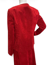 Load image into Gallery viewer, Vintage Two Piece Blazer Skirt Set