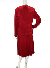 Load image into Gallery viewer, Vintage Two Piece Blazer Skirt Set