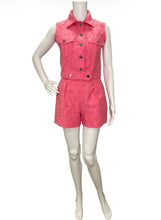 Load image into Gallery viewer, Two Piece Anagram Jacquard Vest & Shorts