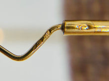 Load image into Gallery viewer, 18K Yellow Gold Hoop Earrings