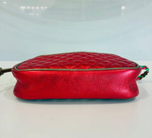 Load image into Gallery viewer, Laminated Nappa Trapnutata Mini Zumi Dome Shoulder Bag