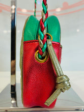 Load image into Gallery viewer, Laminated Nappa Trapnutata Mini Zumi Dome Shoulder Bag