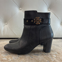 Load image into Gallery viewer, Pebbled Leather Ankle Boots