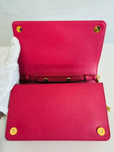 Load image into Gallery viewer, Saffiano Leather Wallet on Chain