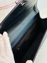 Load image into Gallery viewer, Envelope Triquilt Shoulder Bag in Grained Leather
