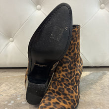 Load image into Gallery viewer, Suede Leopard Print Vassili Chelsea Boots
