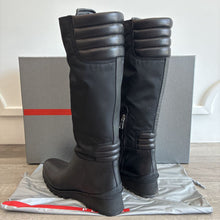 Load image into Gallery viewer, Nylon & Leather Zip Boots
