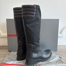Load image into Gallery viewer, Nylon & Leather Zip Boots