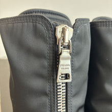 Load image into Gallery viewer, Nylon & Leather Zip Boots