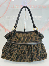 Load image into Gallery viewer, Fendi Zucca Canvas Chef Shoulder Bag