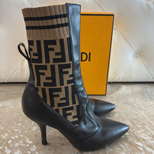 Load image into Gallery viewer, Rockoko Tobacco FF Sock Boots