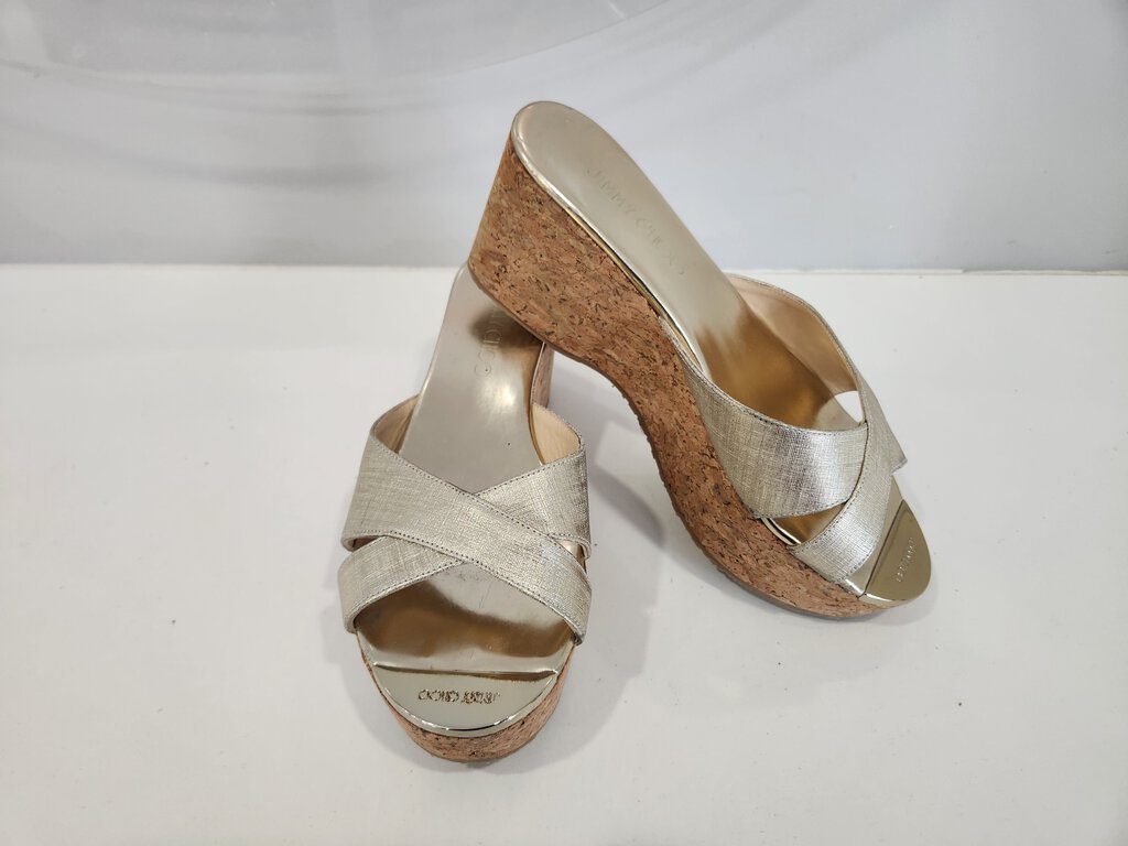 Prima Cork and Leather Platform Sandals