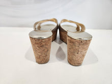 Load image into Gallery viewer, Prima Cork and Leather Platform Sandals
