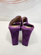Load image into Gallery viewer, Suede Peep Toe Mule
