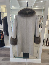 Load image into Gallery viewer, Single Breasted Wool Coat Retail $798
