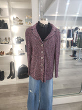 Load image into Gallery viewer, Long Knit Tweed Blazer
